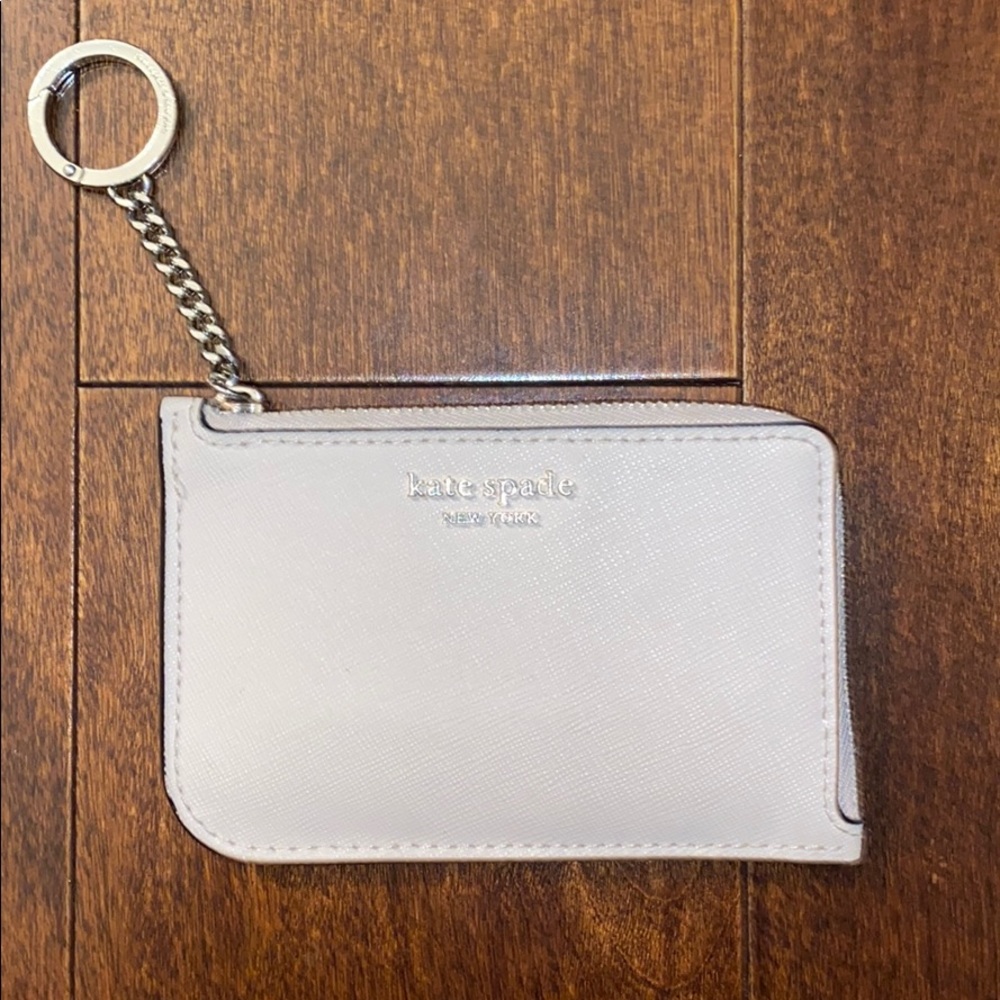 Kate Spade Medium L-Zip Card Holder Keychain